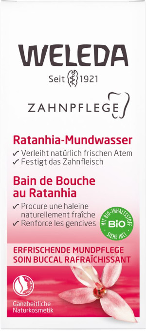 Weleda Ratanhia Mundwasser - 50 ml