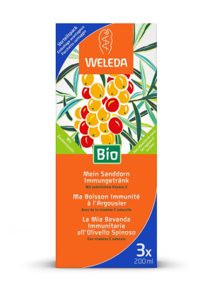 Weleda Mein Sanddorn Immungetränk Trio - 3x200ml