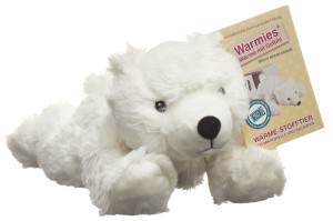 Warmies Beddy Bear Wärme Stofftier - Eisbär - 1 Stk.