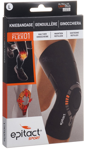 Epitact Sport Kniebandage EpitheliumFlex 01, Gr. M - 1 Stk.