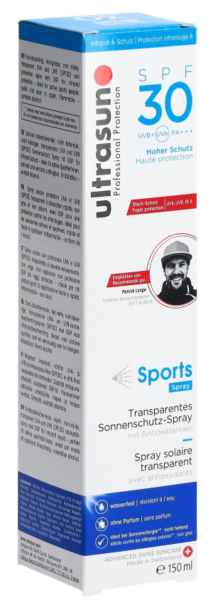 Ultrasun Sports Spray SPF 30 - 150ml