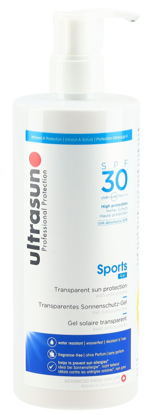 Ultrasun Sports Gel SPF 30 - 400ml