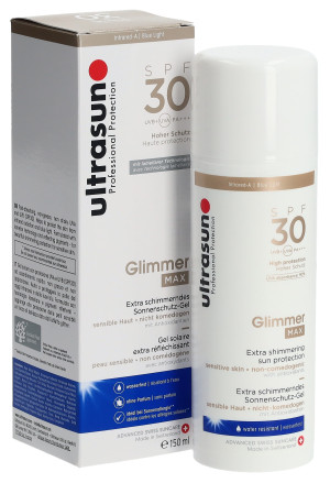 Ultrasun Glimmer MAX SPF 30 - 150ml