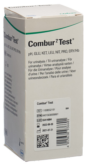 Combur 7 Test Streifen - 100 Stk.