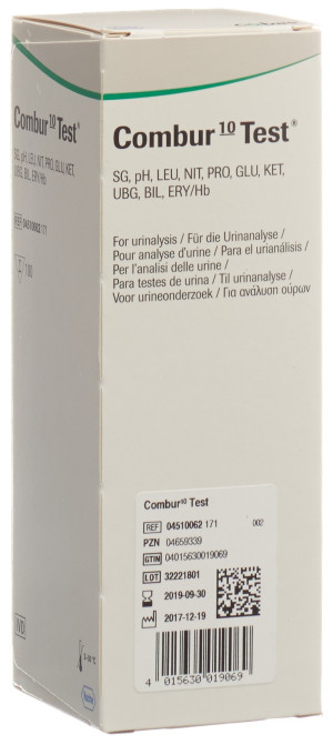 Combur 10 Test Streifen - 100 Stück