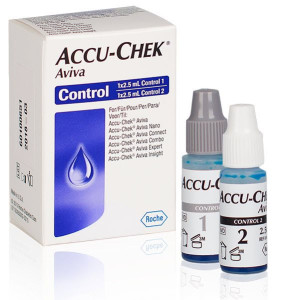 ACCU-CHEK AVIVA Kontroll-Lösung - 2 x 2.5ml