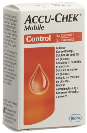 ACCU-CHEK MOBILE Kontrolllösung - 2 x 2 Stk.