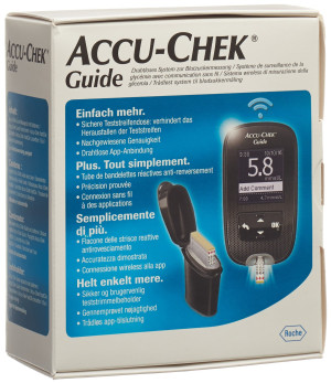 ACCU-CHEK GUIDE Kit mmol/L, inkl. 1 x 10 Tests - 1 Stk.