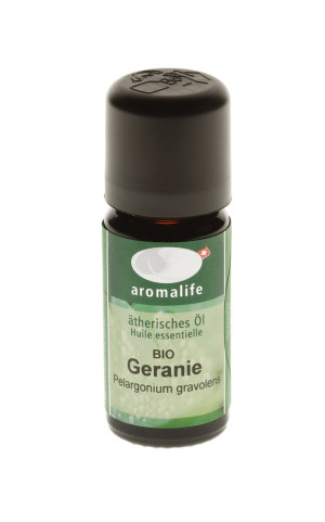 Aromalife Geranie (Rosengeranie) Bio Ätherisches Öl - 10ml