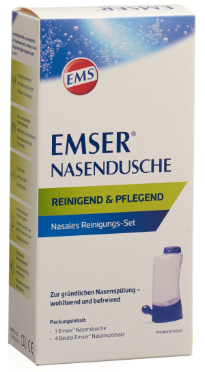 Emser Nasendusche - 1 Stk. inkl. 4 Port. Salz