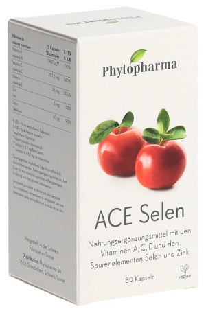 Phytopharma ACE Selen Kapseln - 80 Stk.