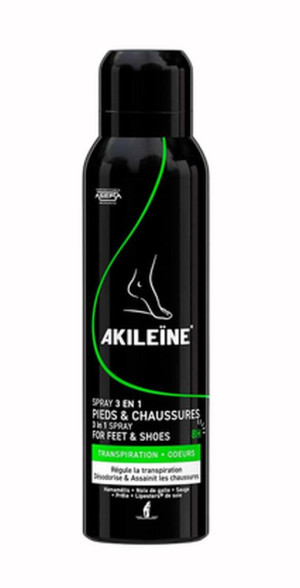 Akileïne Grün Deospray 3 in 1 - 150ml