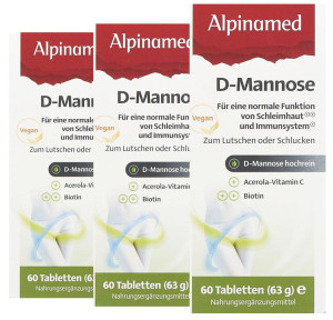 Alpinamed D-Mannose Tabletten - 3x60 Stk.