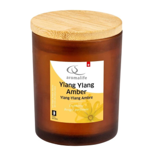 Aromalife Duftkerze im Glas YlangYlang Amber