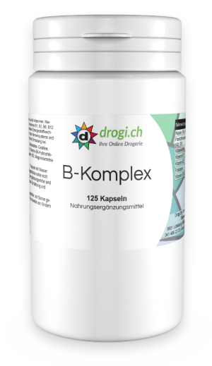drogi B Komplex - 125 Kapseln