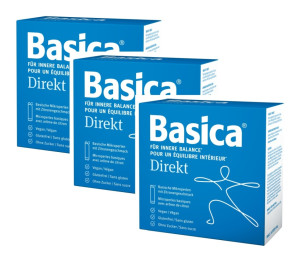 Spar-Pack: Basica Basische Mineralstoffe - Direct Microperlen - 3x30 Sticks