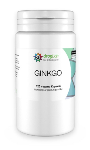 drogi Ginkgo - 125 Kapseln