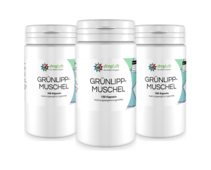 drogi Grünlippmuschel Kapseln - Sparpack 3x100 Stk.