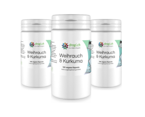 drogi Weihrauch & Kurkuma Kapseln - Sparpack 3x100 Stk.