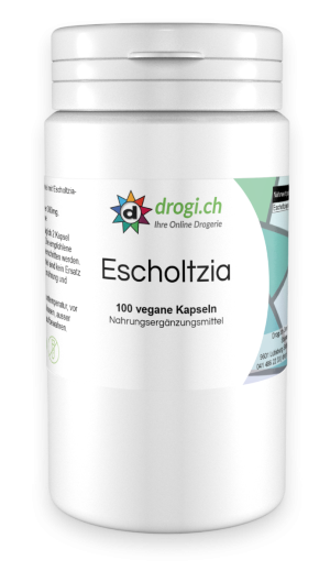 drogi Escholtzia Kapseln - 100 Stk.