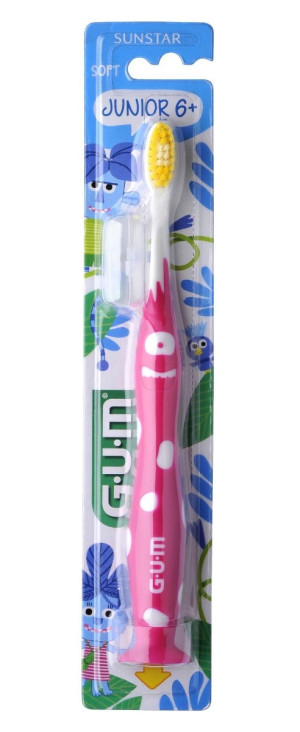 Gum Junior Zahnbürste pink - 1Stk.