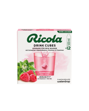 Ricola Drink Cubes Himbeere Melisse - 12 Portionen