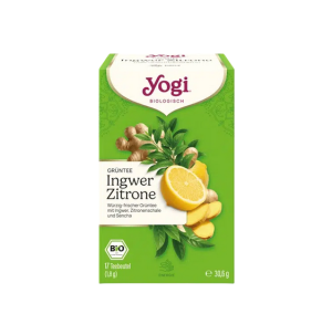 Yogi Tea Grüntee Ingwer Zitrone - 17 Stk.