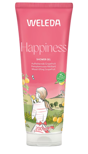 Weleda Happiness Shower Gel Grapefruit - 200ml