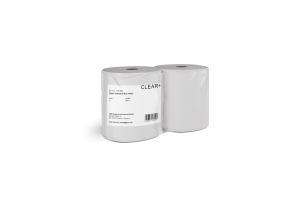 CWS CLEAR+ Industrierolle weiss, 400 Meter - 2 Stk.