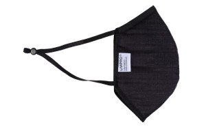 Livipro EVOLUTION Stoffmaske SCHWARZ - L 17-20cm