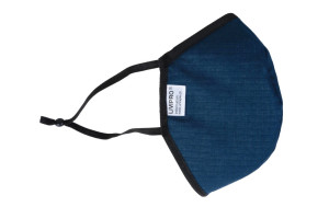 Livipro Community Stoffmaske waschbar BLAU - L 17-20cm