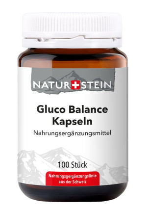 Naturstein Gluco Balance Kapseln - 100 Stk.
