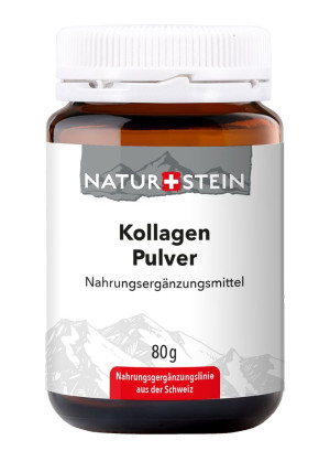 Naturstein Kollagen Pulver - 80g