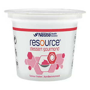 Nestle Resource Dessert Gourmand 2.0 Erdbeere - 4x125g