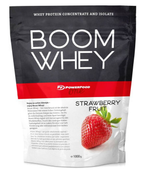 PowerFood One Boom Whey Strawberry - 1'000g