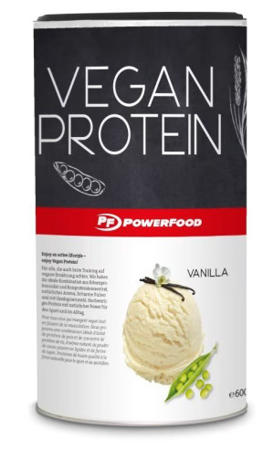 PowerFood Vegan Protein Vanille - 600g