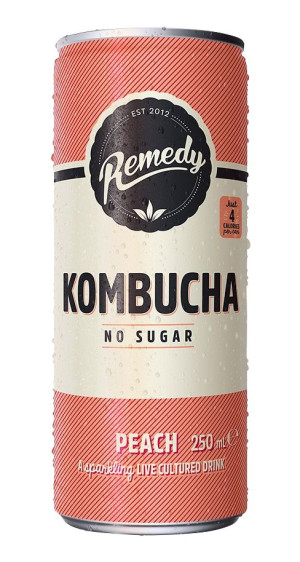 Remedy Kombucha Peach - 250ml