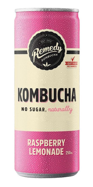 Remedy Kombucha Raspberry Lemonade - 250ml