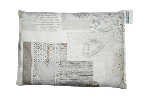 Chriesisteinkissen (Kirschkernkissen) Säckli - Shabby Chic Herz