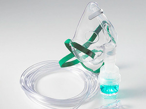 Salter Labs T-Stück Verneblermaske + 2.1m Schlauch - 50 Stk.