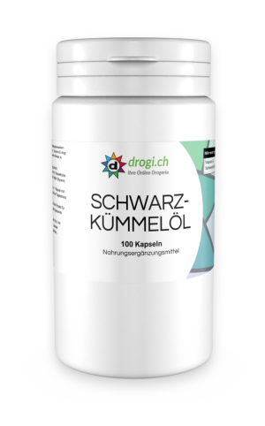 drogi Schwarzkümmelöl - 100 Kapseln