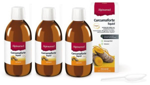 Spar-Set: Alpinamed Curcumaforte liquid (Gelbwurz) - 3x250ml