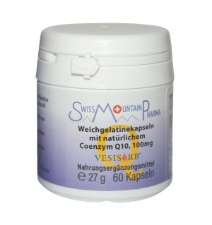 Swiss Mountain Pharma VitaRex Coenzym Q10 Kapseln - 60 Stk.