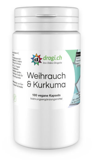 drogi Weihrauch & Kurkuma Kapseln - 100 Stk.