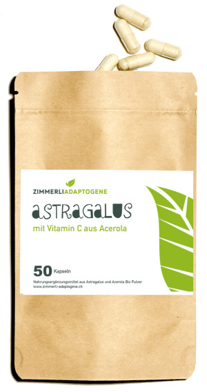Zimmerli Adaptogene Astragalus Kapseln - 50 Stk.