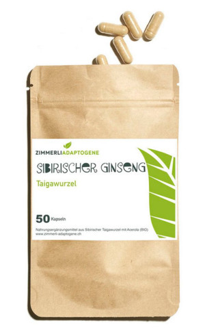 Zimmerli Adaptogene Ginseng Kapseln - 50 Stk.