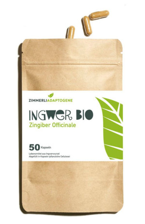 Zimmerli Adaptogene Ingwer Kapseln - 50 Stk.