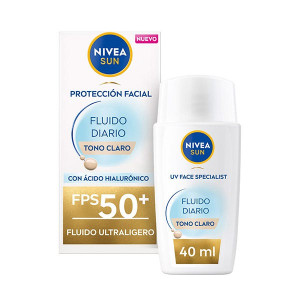 Nivea ProtecciÃ³n Facial Fluido Diario Tono Claro