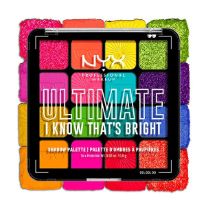 NYX PROFESSIONAL MAKE UP Ultimate Shadow Palette I Know That's Bright