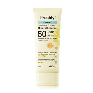FRESHLY COSMETICS Pediatrics D+ Natural Suncare Mineral Lotion SPF50 100ML
